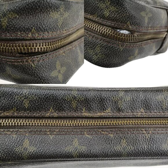 LOUIS VUITTON Trousse Toilette 23 Clutch Hand Bag Monogram Brown - Picture 8 of 16